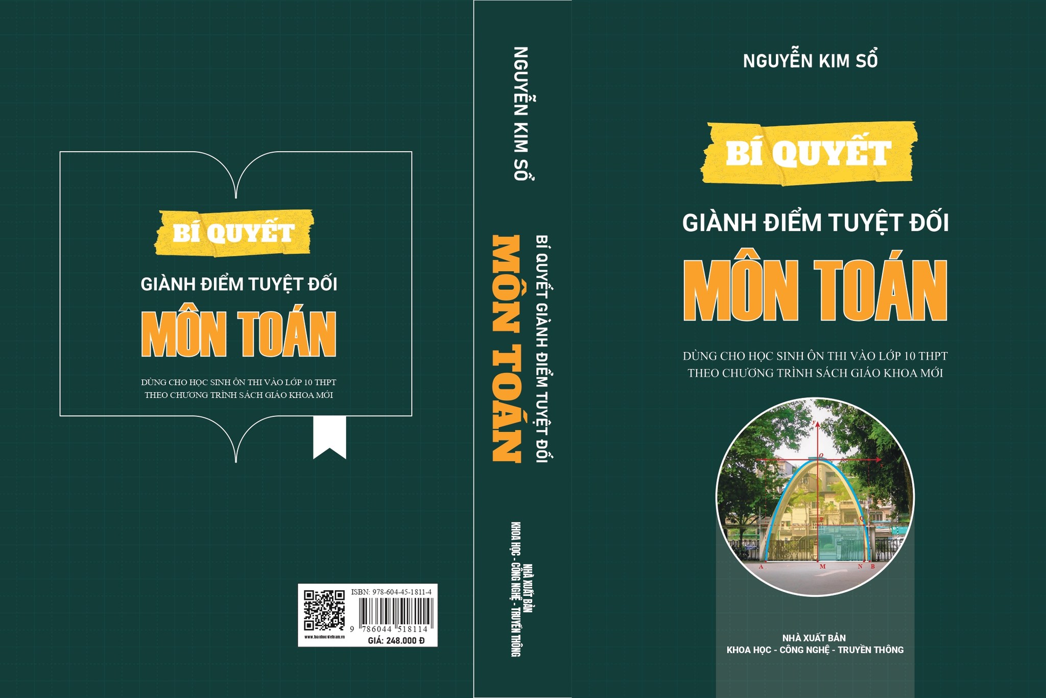 BÍ QUYẾT GIÀNH ĐIỂM TUYỆT ĐỐI MÔN TOÁN DÙNG CHO HỌC SINH ÔN THI VÀO LỚP 10 THPT