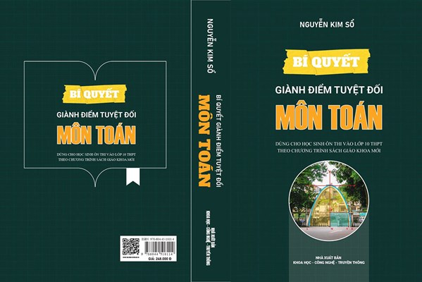 Bí quyết giành điểm tuyệt đối môn Toán dùng cho học sinh ôn thi vào lớp 10